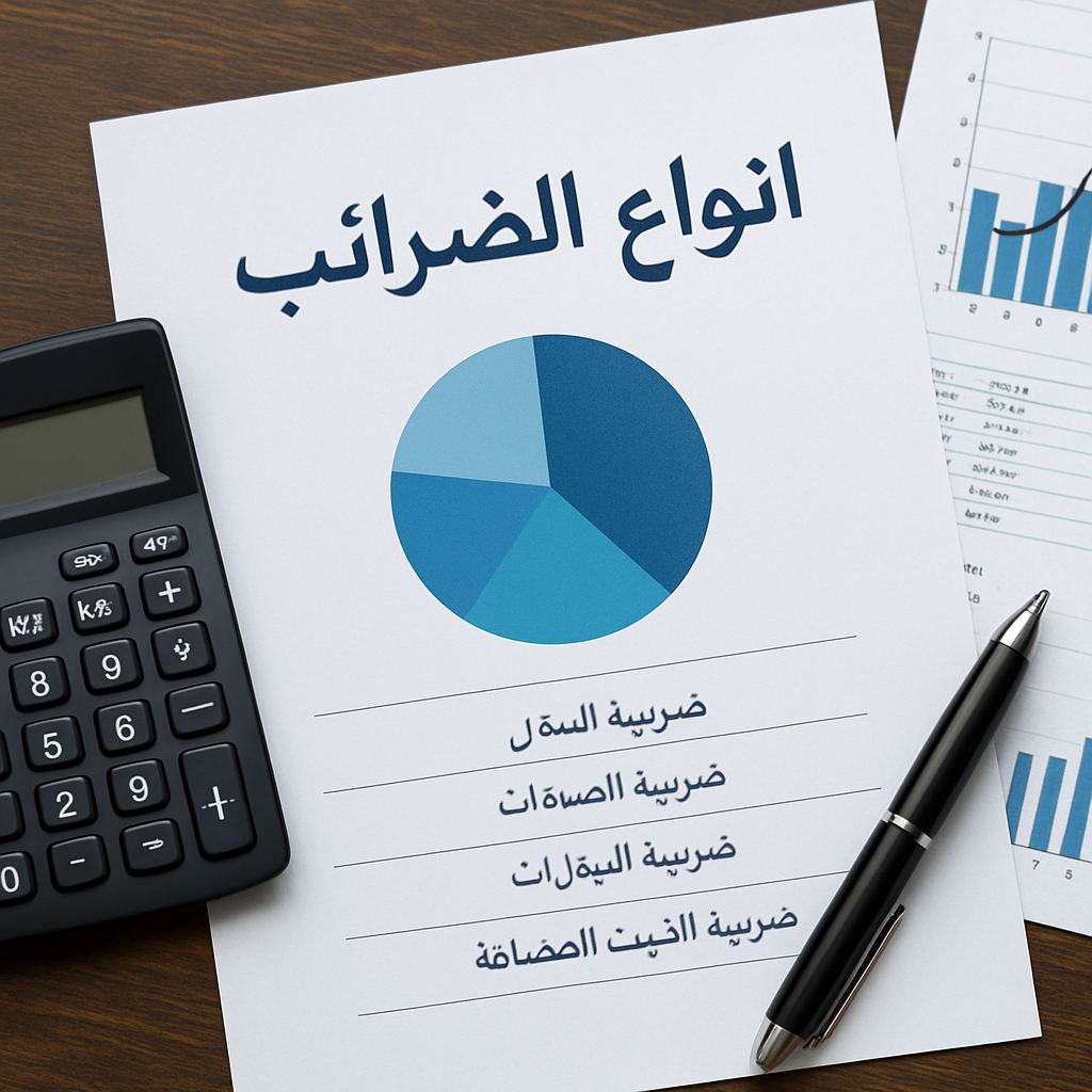 أنواع الضرائب